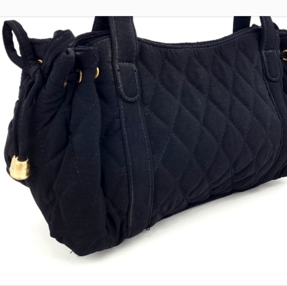 Vera Bradley Baguette Hand Bag Black - Picture 2 of 11
